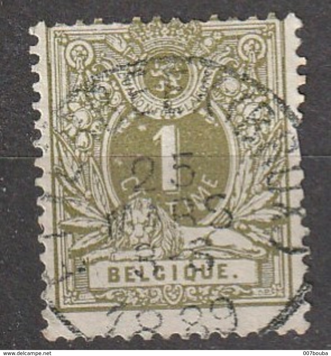 COB N° 42 Oblitération ETTERBEEK (BRUX.) 1889 / Défauts - 1884-1891 Leopold II