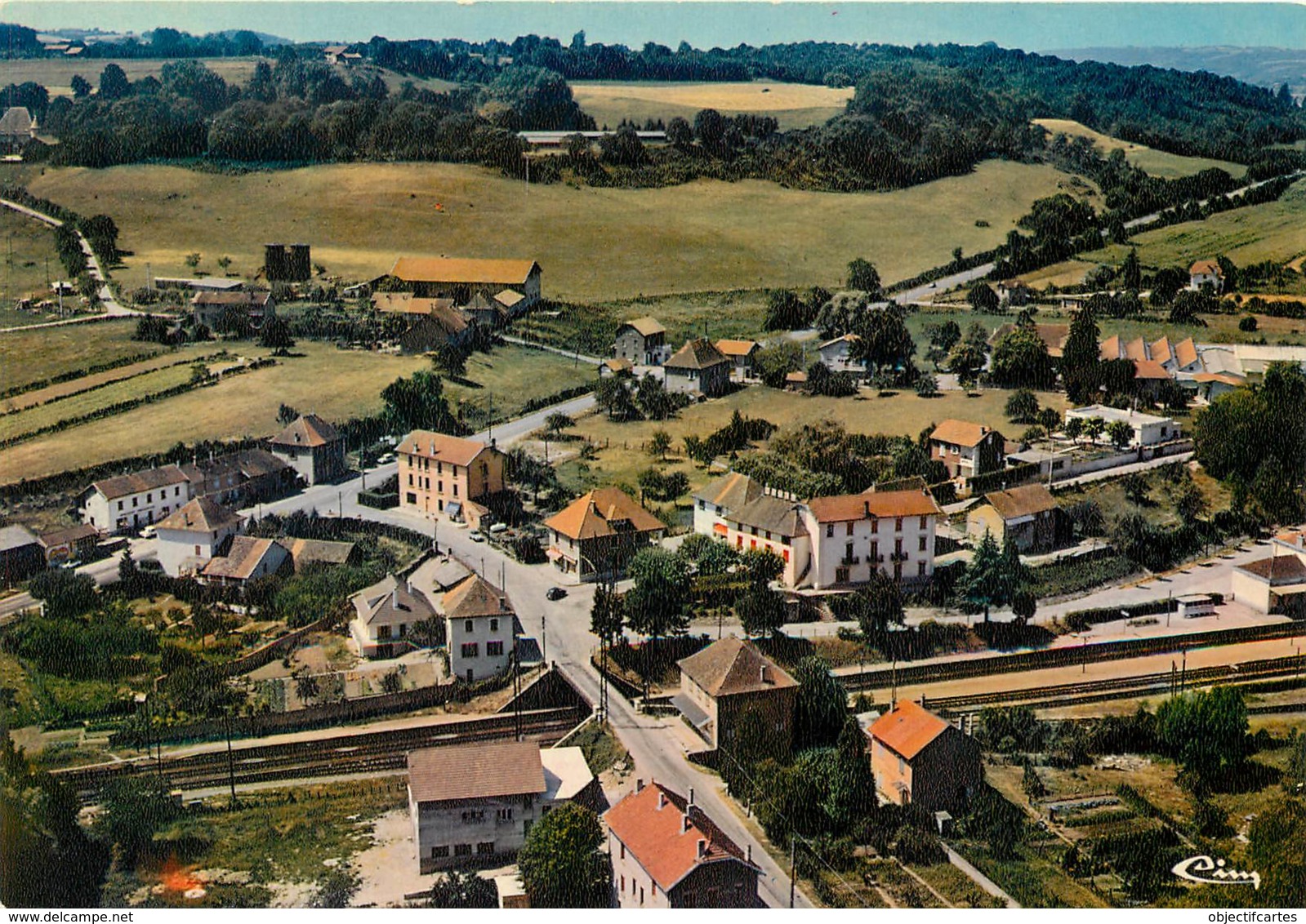 ISERE SAINT ANDRE LE GAZ LE QUARTIER DE LA GARE(scan Recto-verso) KEVREN0478 - Saint-André-le-Gaz