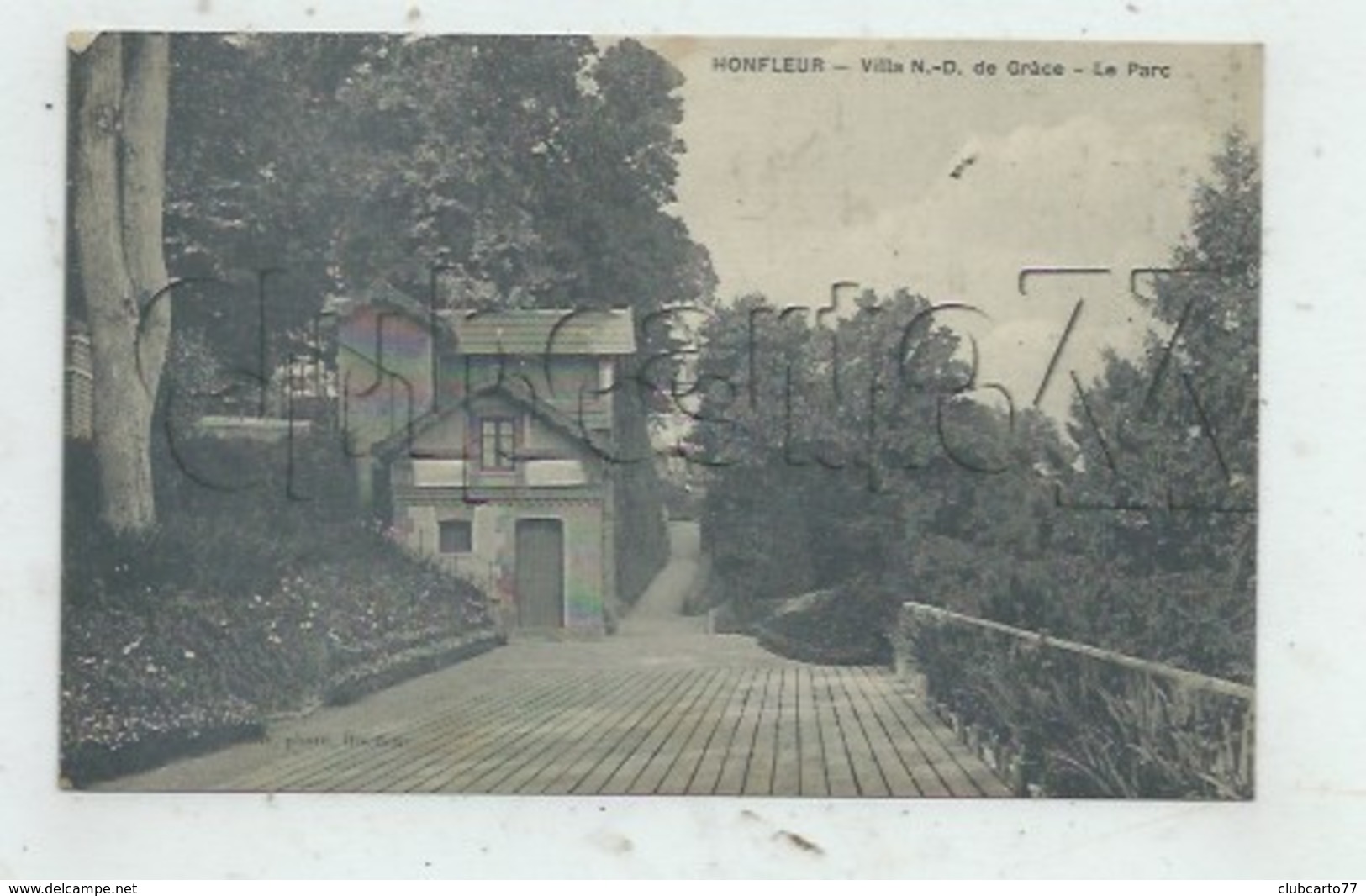 Honfleur (14) : La Villa ND De Grâce  En 1914 PF. - Honfleur
