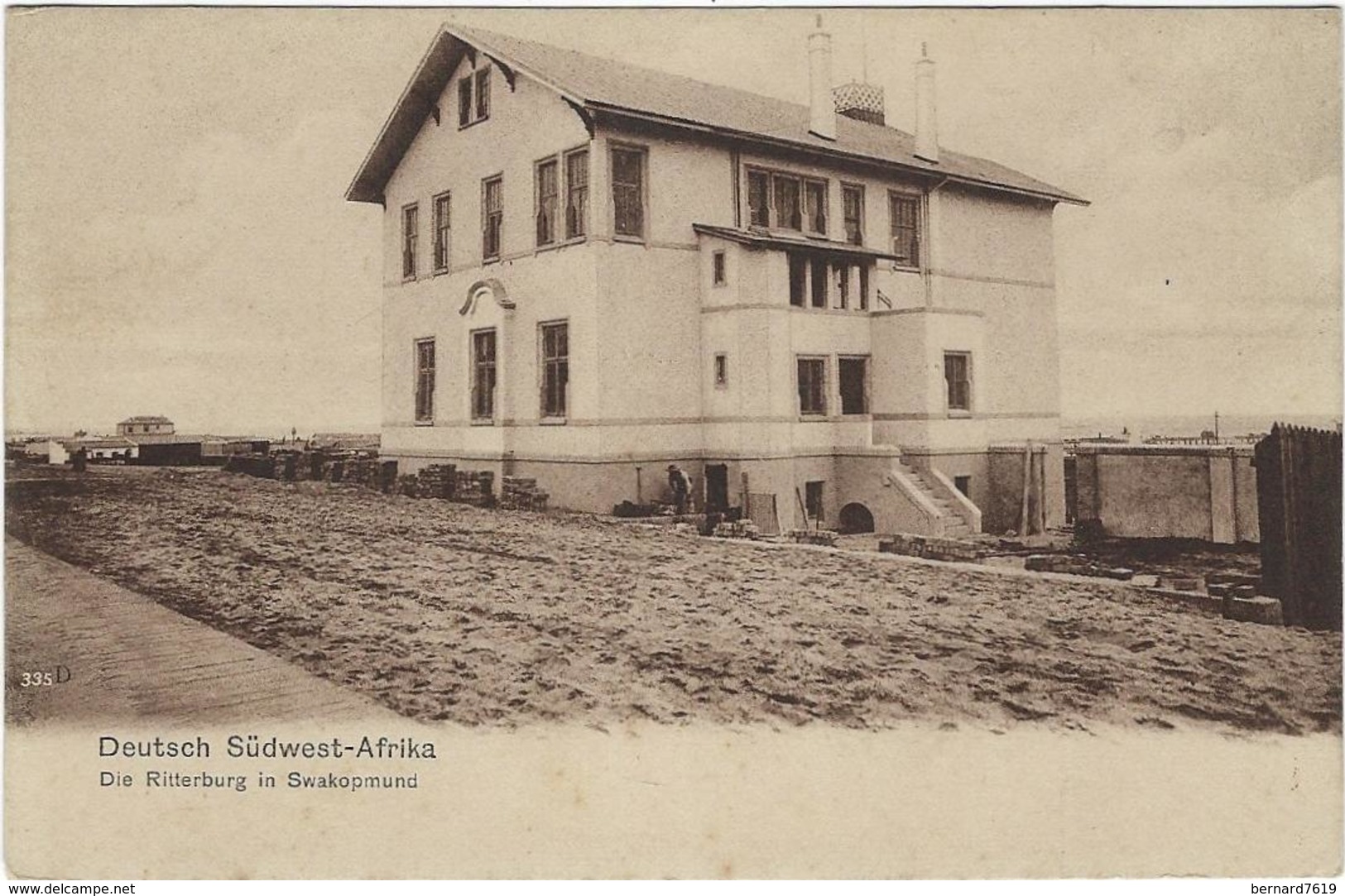 Namibie  Deutsch Sudwest Afrika   Die Ritterburg In Swakopmund    Carl Muller  Hoftr Altenburg - Namibia