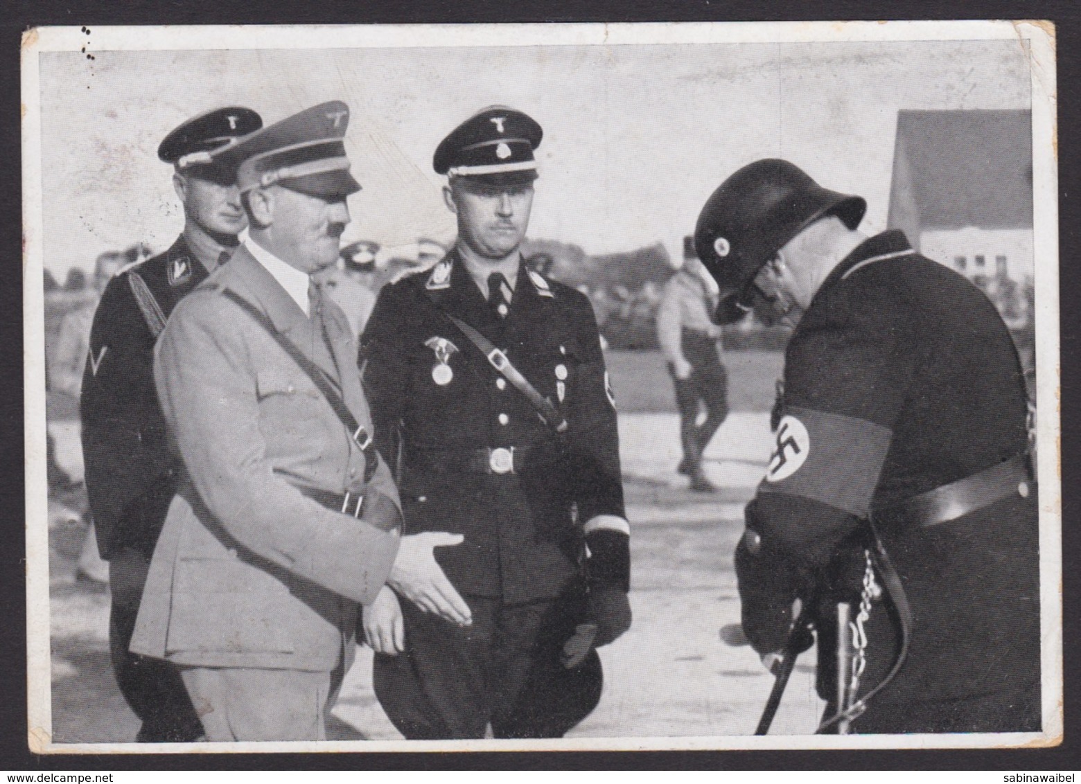 AK Propaganda / Ankunft Des Führers Zum Reichsparteitag Nürnberg 1935 - Weltkrieg 1939-45