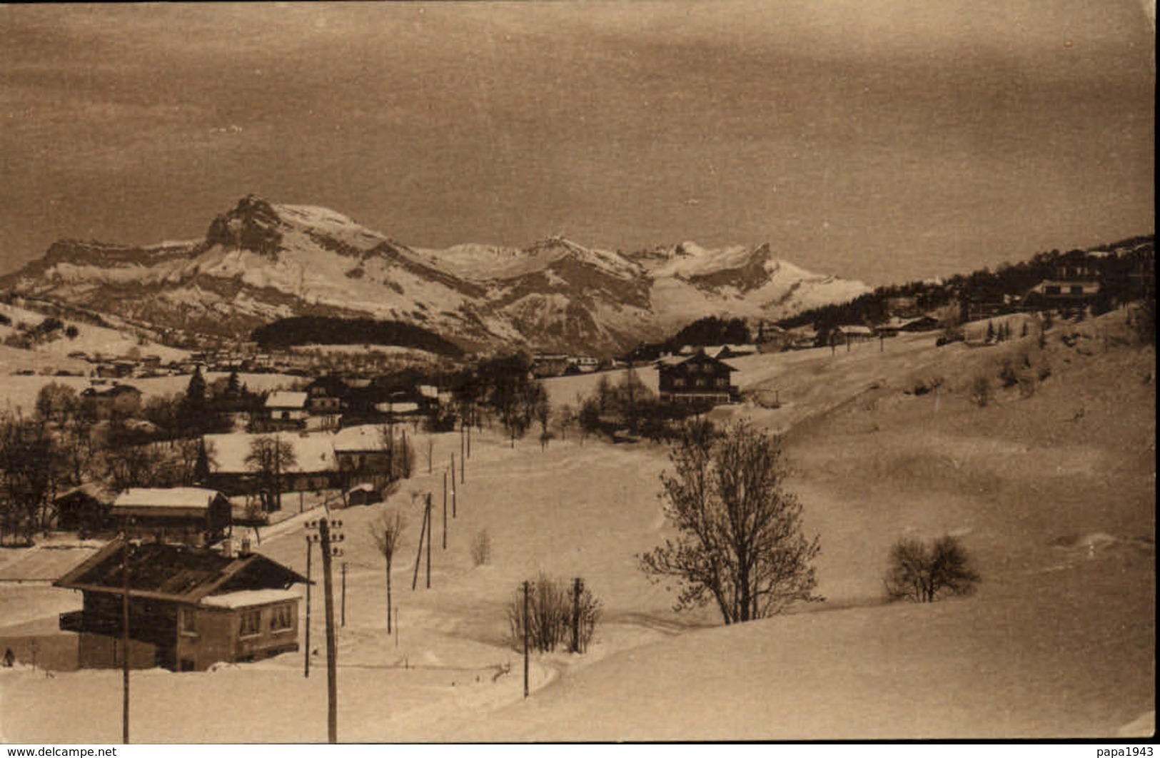 74  MEGEVE   Home  " La Boule De Neige " - Megève