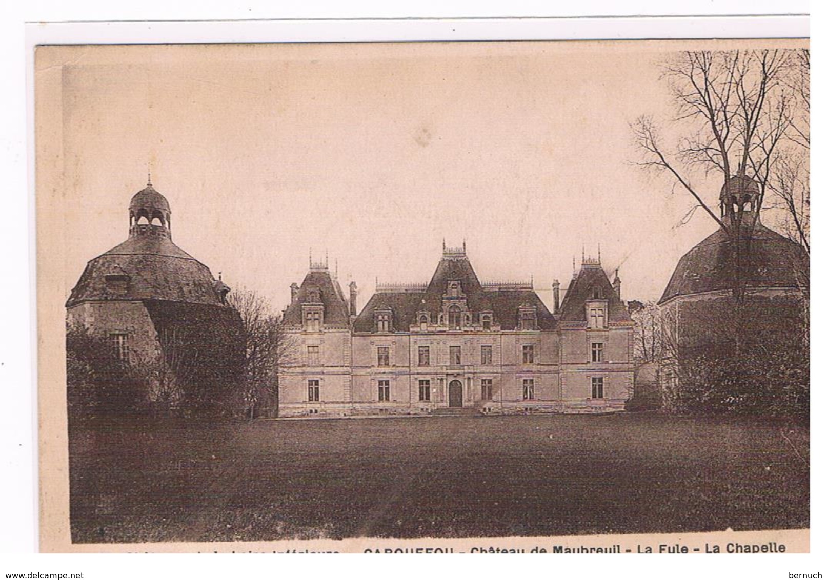 CPA CARQUEFOU Chateau De Maubreuil - Carquefou