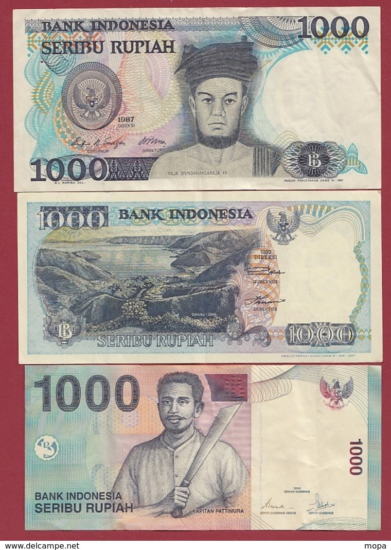 Indonésie 10 Billets Dans L 'état - Indonesia