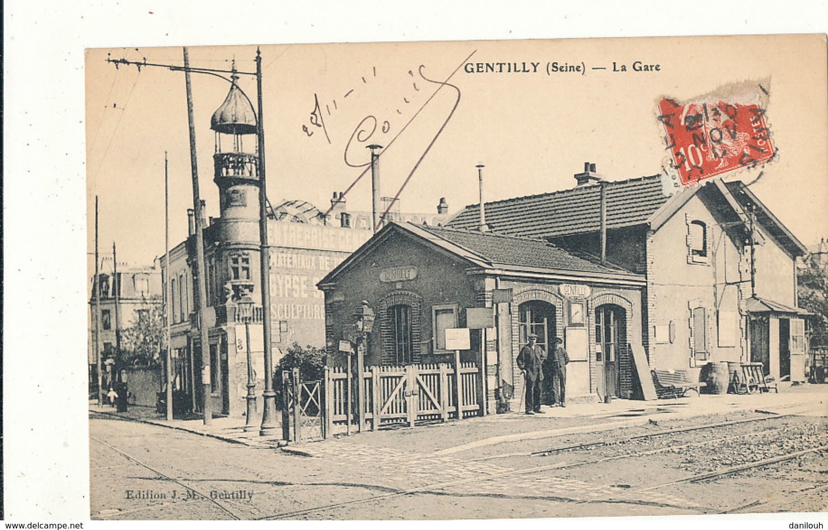 94 // GENTILLY    La Gare  Edit JM - Gentilly