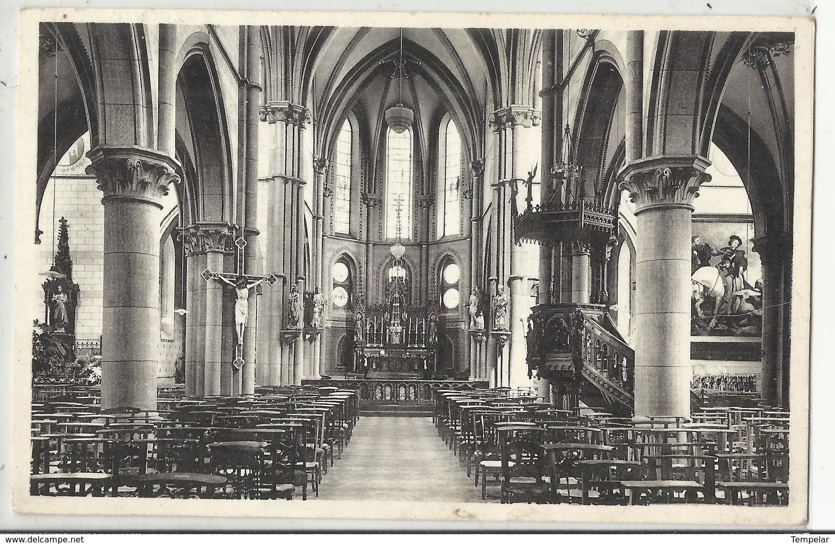 Marbais - Intérieur De L'Eglise 1957 (Villers La Ville) - Villers-la-Ville