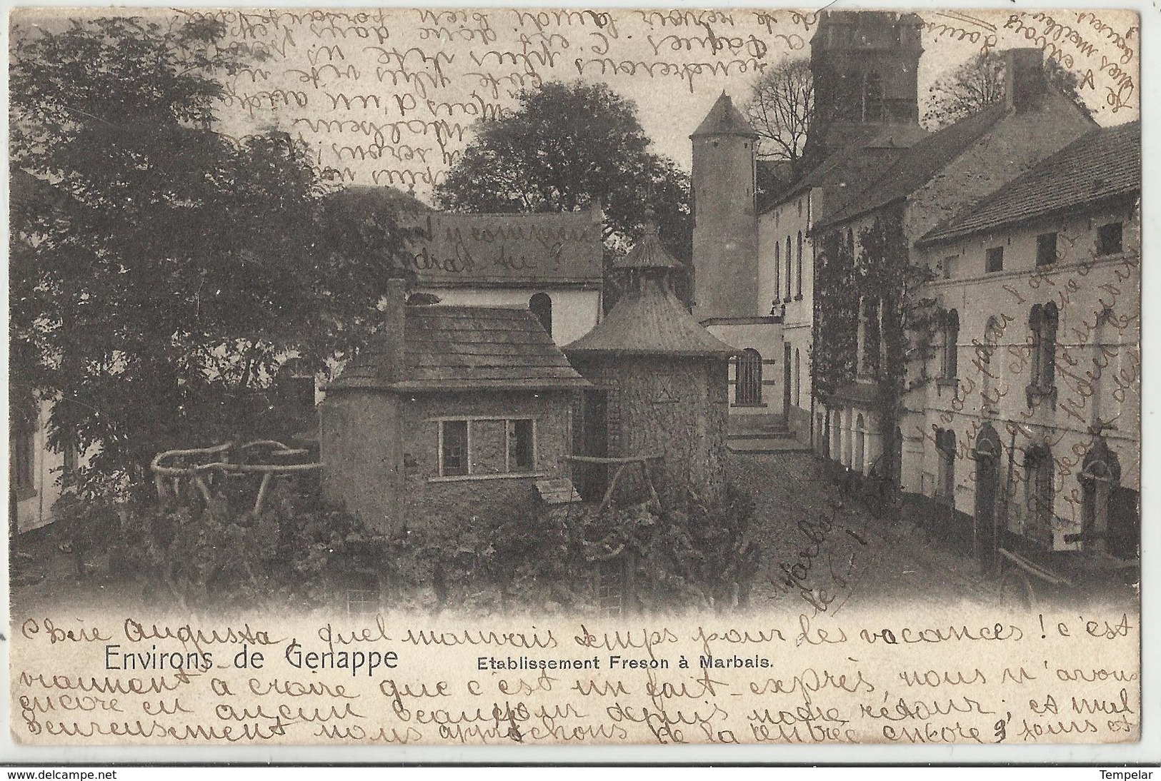 Environs De Genappe  - Etablissement Freson à Marbais - (Villers La Ville) 1905 - Villers-la-Ville