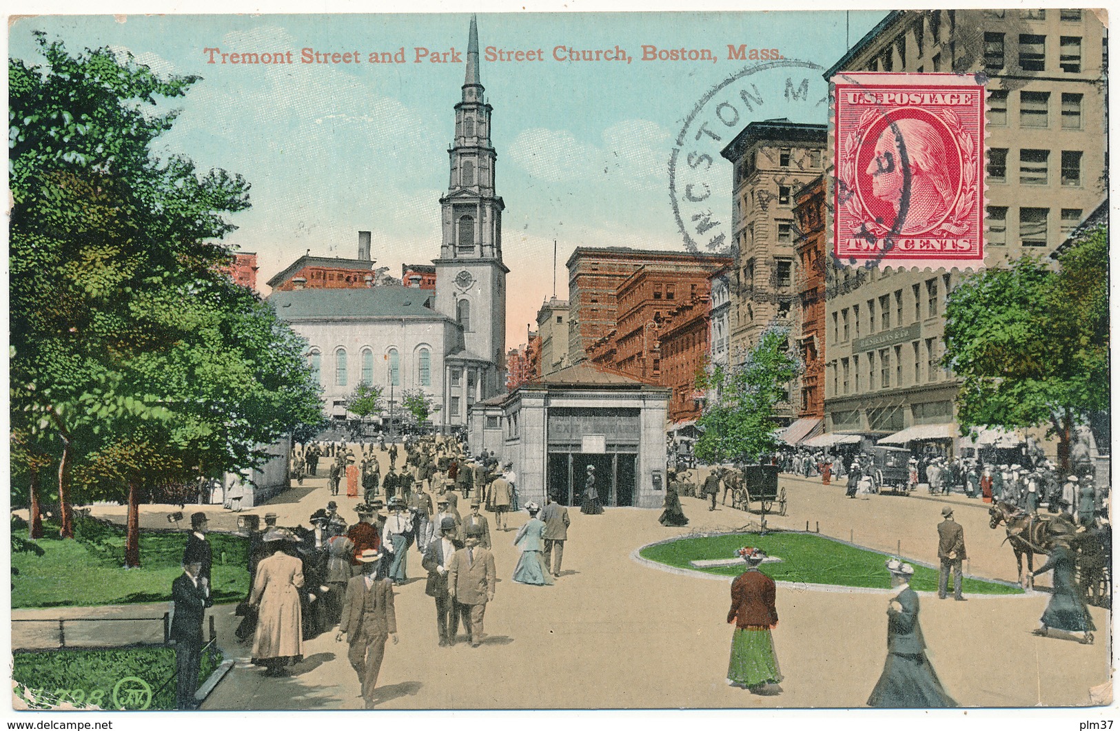 MA - BOSTON, Tremont Street And Park Street - Boston