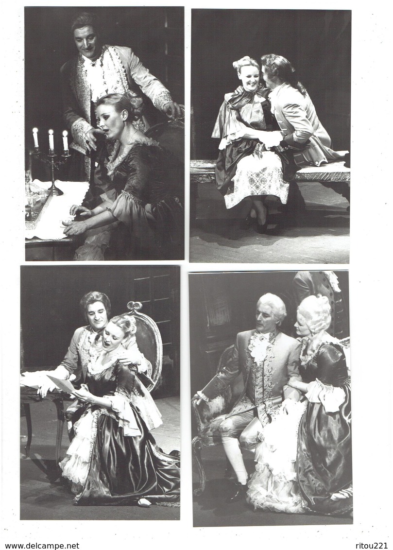 Lot 4 - Photographie - Spectacle Opérette MANON 22 Février 1980 - Artiste En Costume - Théâtre & Déguisements