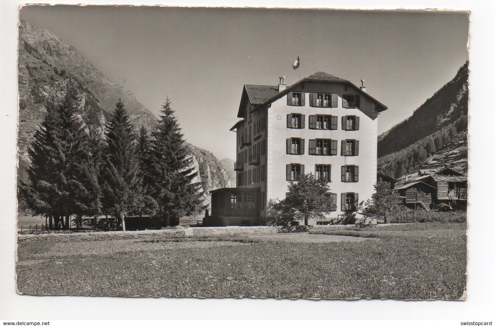 TÄSCH Hotel Täschhorn Besitzer H. Moser - Täsch