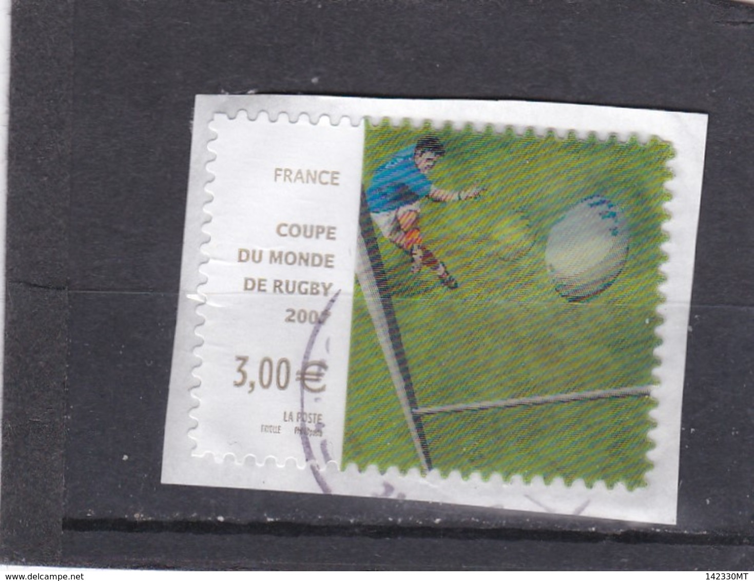 4080 Oblitéré Rond (2007)Coupe Du Monde De Rudby - Usati