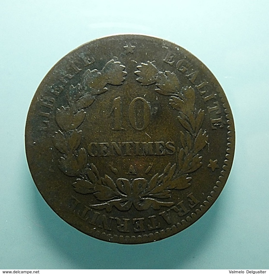 France 10 Centimes 1882 A - Andere & Zonder Classificatie