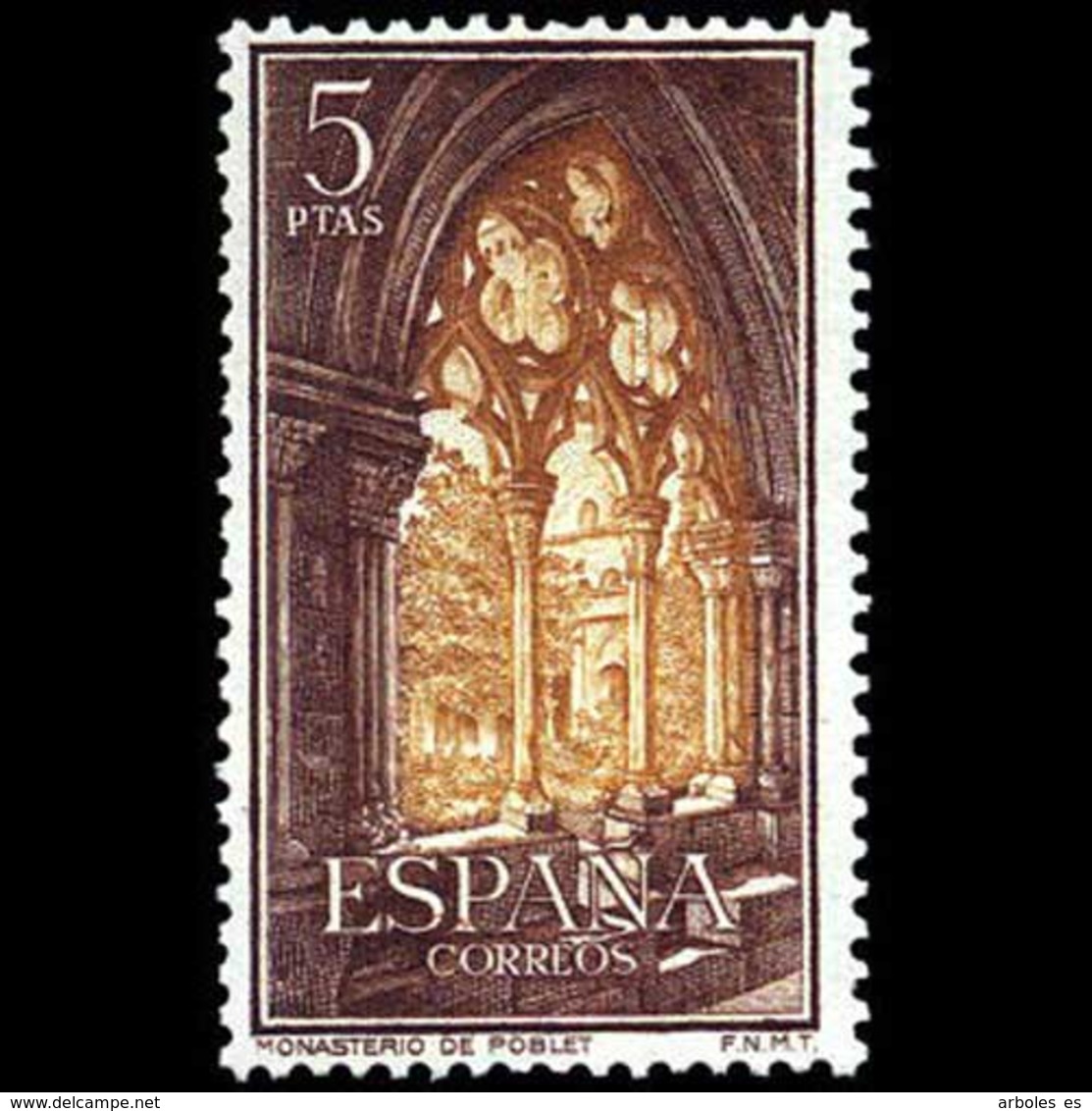 MONASTERIO POBLET - AÑO 1963 - Nº EDIFIL 1497 - Nuevos