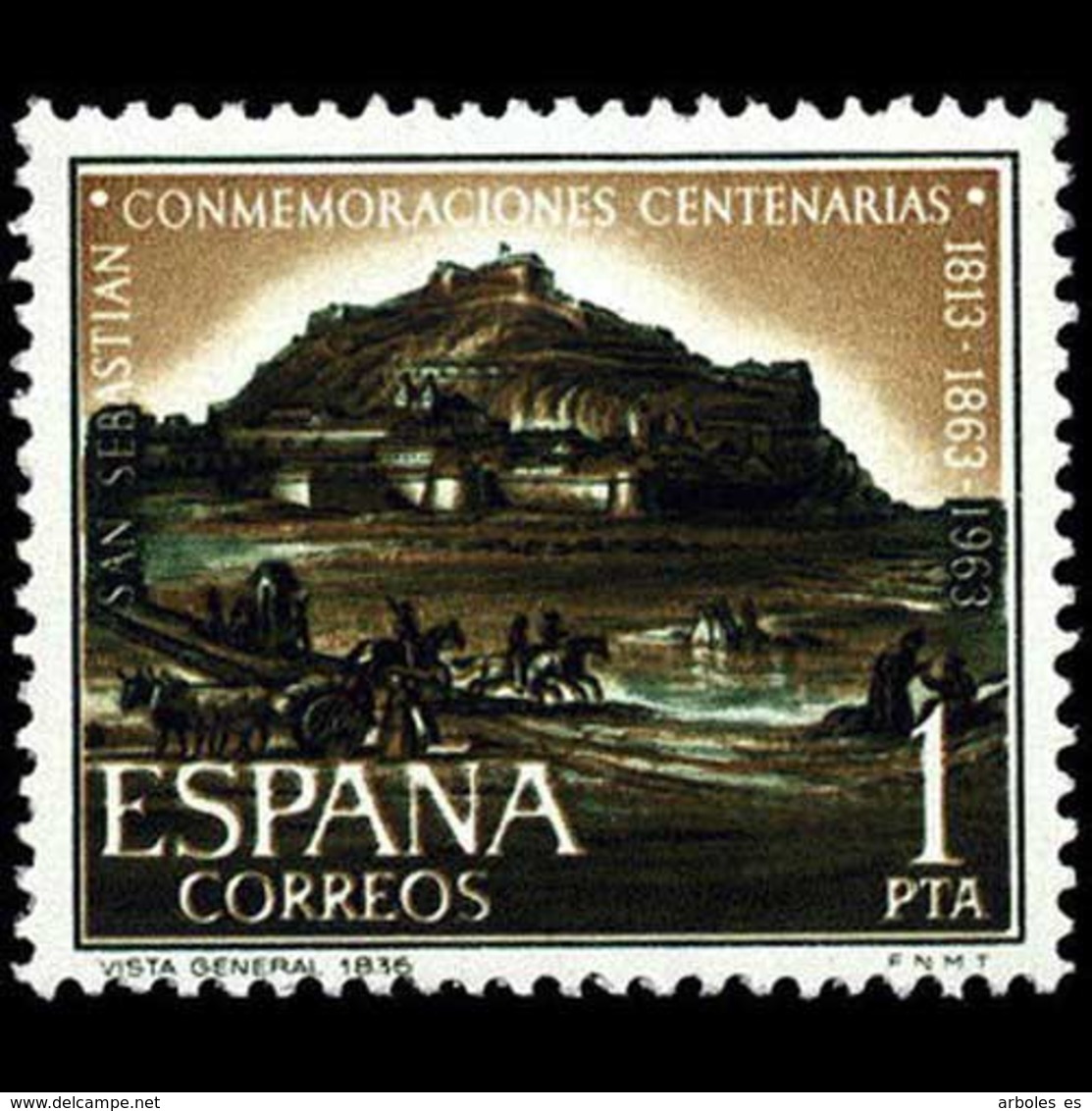 CENT.S.SABASTIAN - AÑO 1963 - Nº EDIFIL 1518 - Nuevos