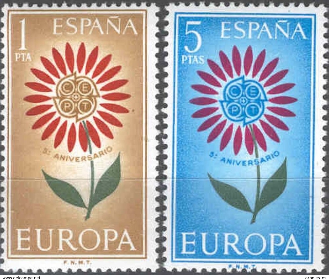 EUROPA - AÑO 1964 - Nº EDIFIL 1613-14 - Nuevos