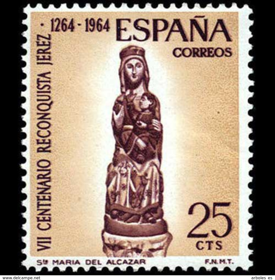 RECONQUISTA JEREZ - AÑO 1964 - Nº EDIFIL 1615 - Nuevos