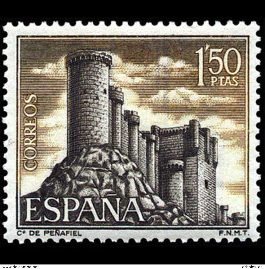 CASTILLOS ESPAÑA - AÑO 1968 - Nº EDIFIL 1882 - Nuevos