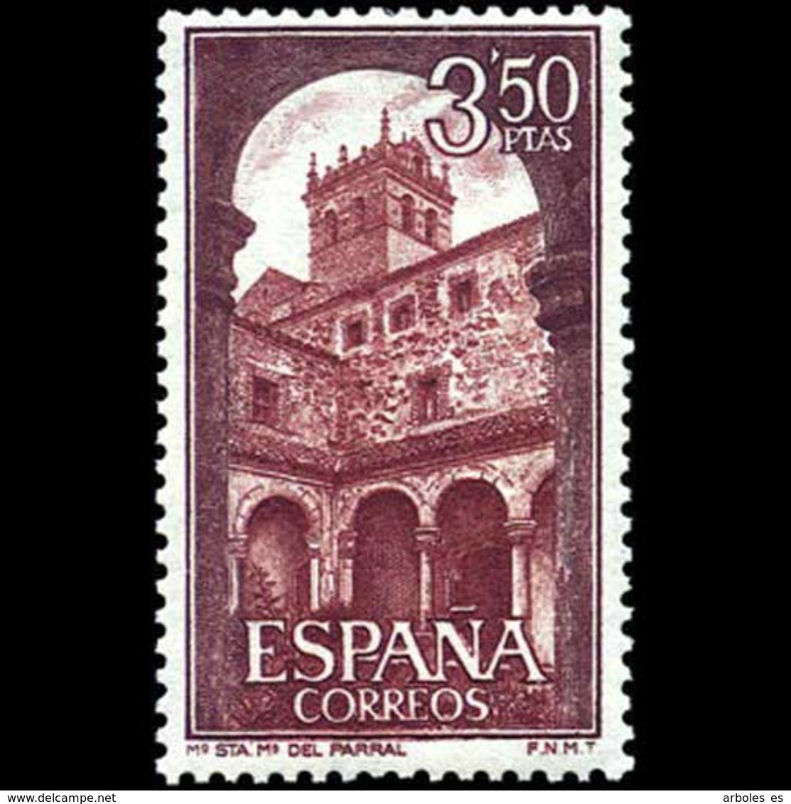 MON.STA.Mª.PARRAL - AÑO 1968 - Nº EDIFIL 1895 - Nuevos