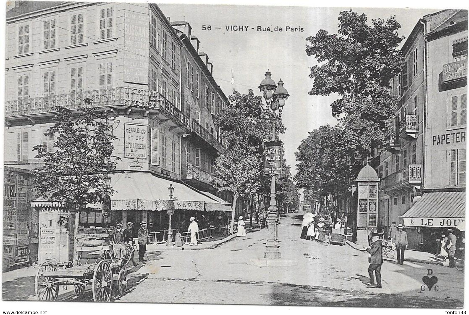 VICHY - 03 -  Rue De Paris - TON1 - - Vichy