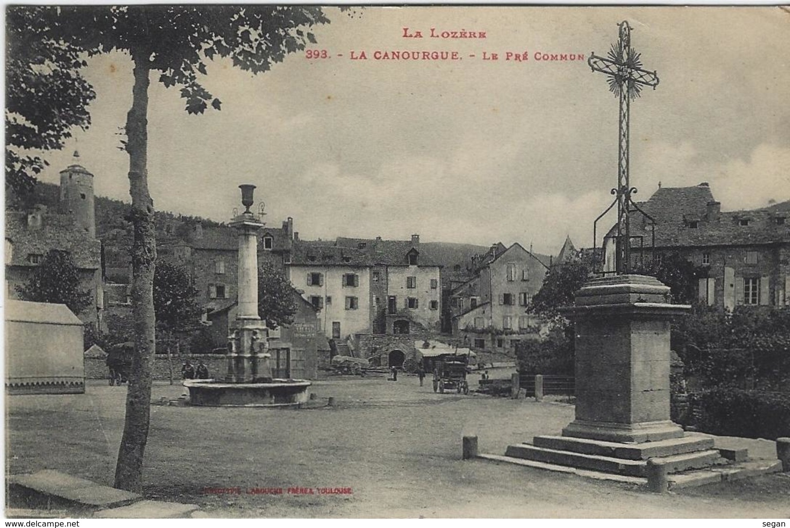 LA CANOURGUE   LE PRE COMMUN - Sonstige & Ohne Zuordnung