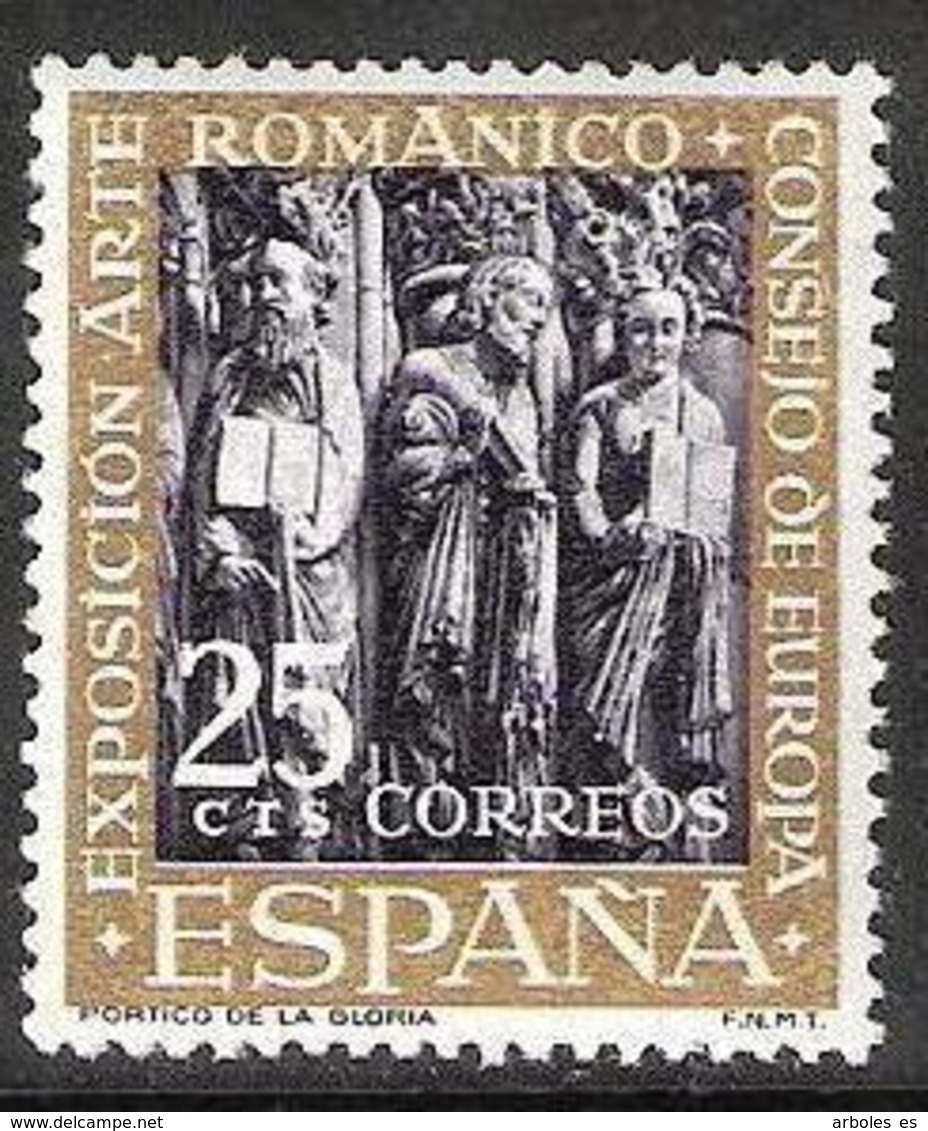 ARTE ROMANICO - AÑO 1961 - Nº EDIFIL 1365id - NUEVO - VARIEDAD - Variedades & Curiosidades