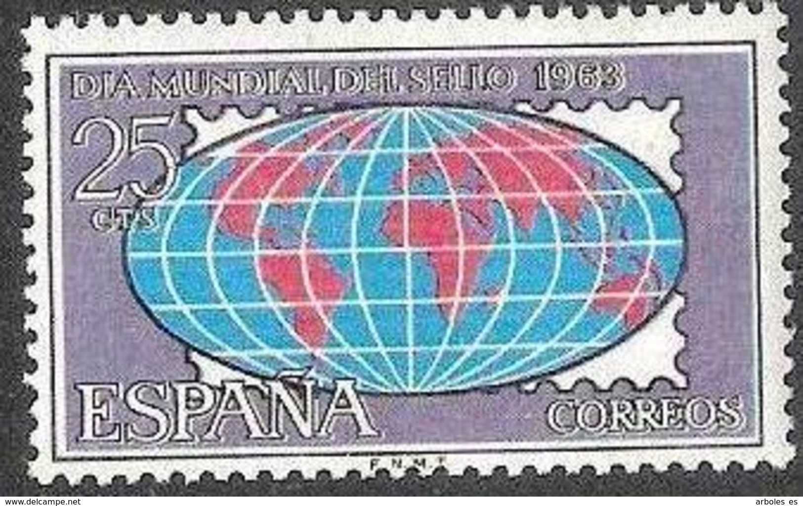 DIA MUNDIAL SELLO - AÑO 1963 - Nº EDIFIL 1509id - VARIEDAD - Variedades & Curiosidades