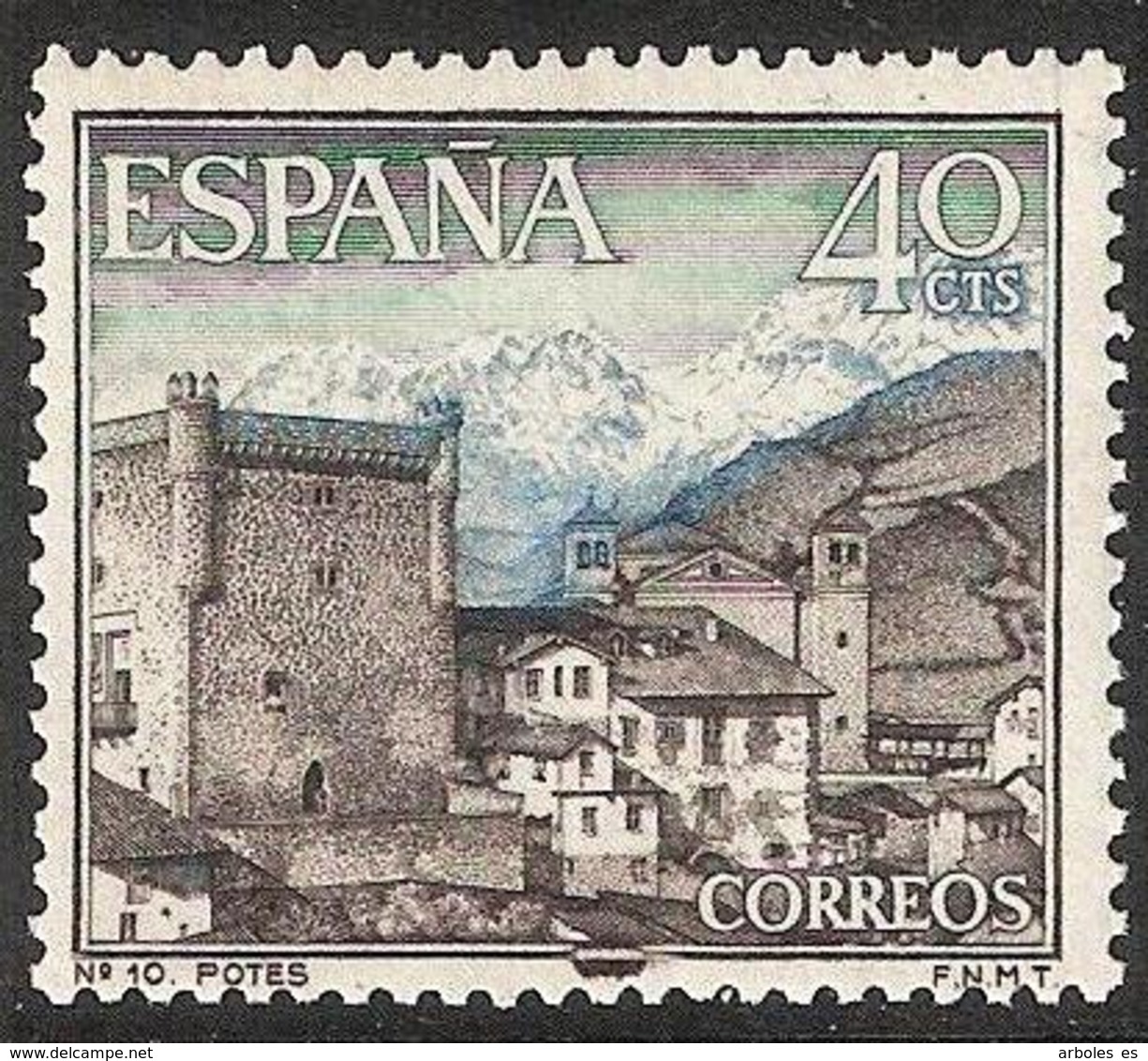 PAISAJES-MONUMENT - AÑO 1964 - Nº EDIFIL 1541cda - VARIEDAD - Variedades & Curiosidades