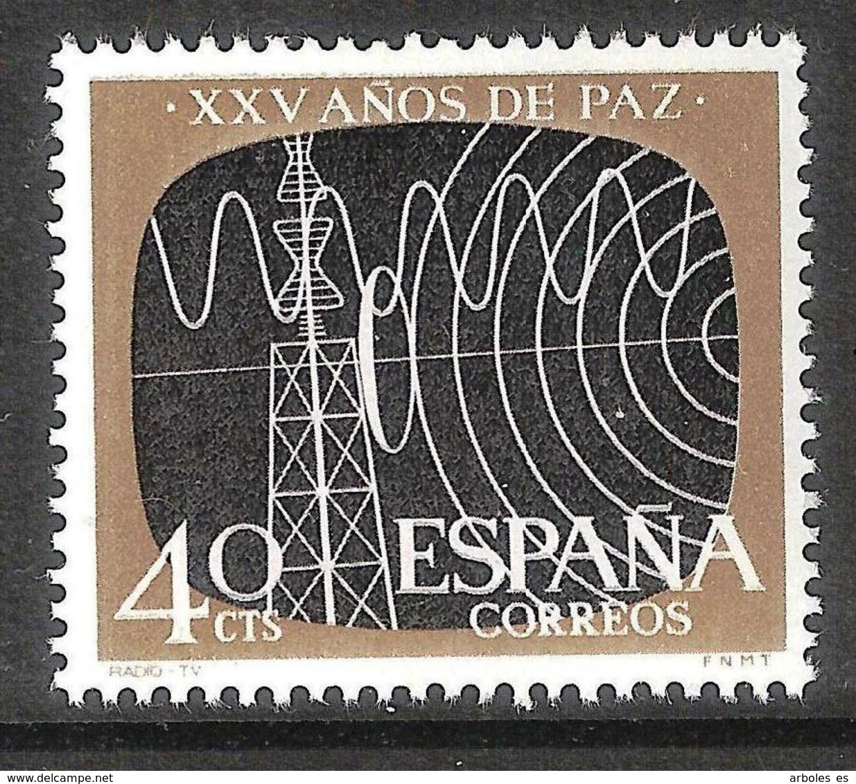 XXV AÑOS DE PAZ - AÑO 1964 - Nº EDIFIL 1578itb - VARIEDAD - Variedades & Curiosidades