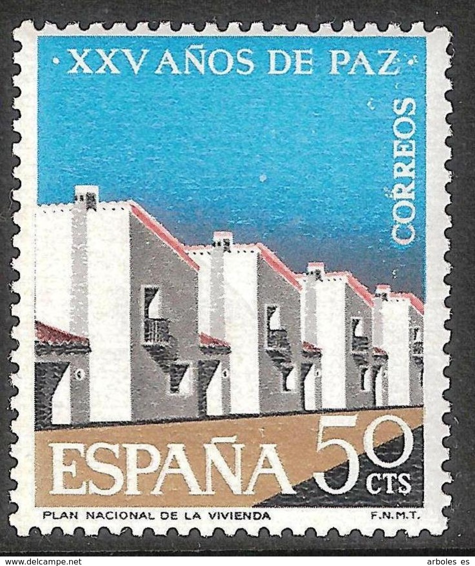 XXV AÑOS DE PAZ - AÑO 1964 - Nº EDIFIL 1579itc - VARIEDAD - Variedades & Curiosidades