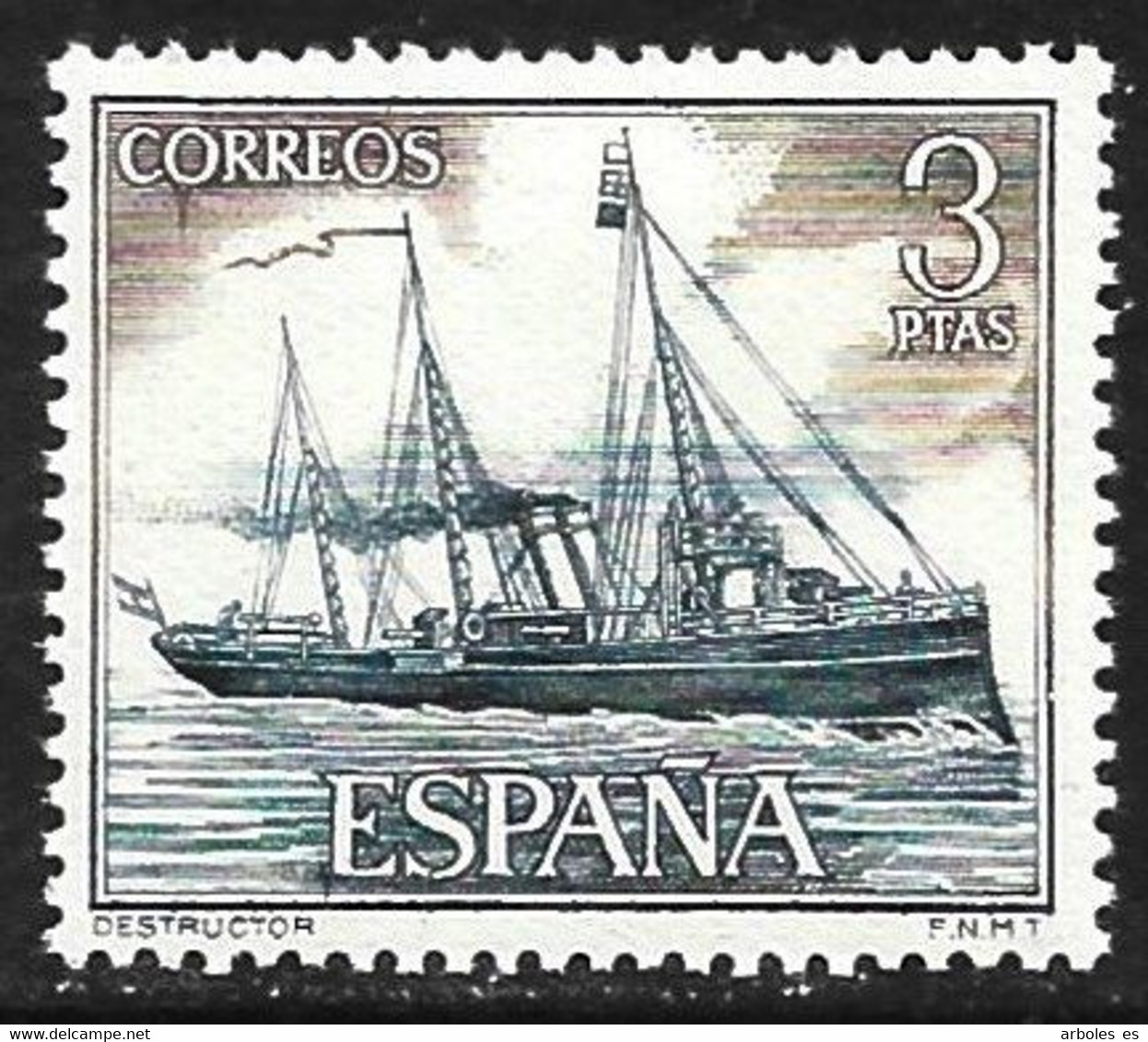 MARINA ESPAÑOLA - AÑO 1964 - Nº EDIFIL 1609ita - VARIEDAD - Variedades & Curiosidades