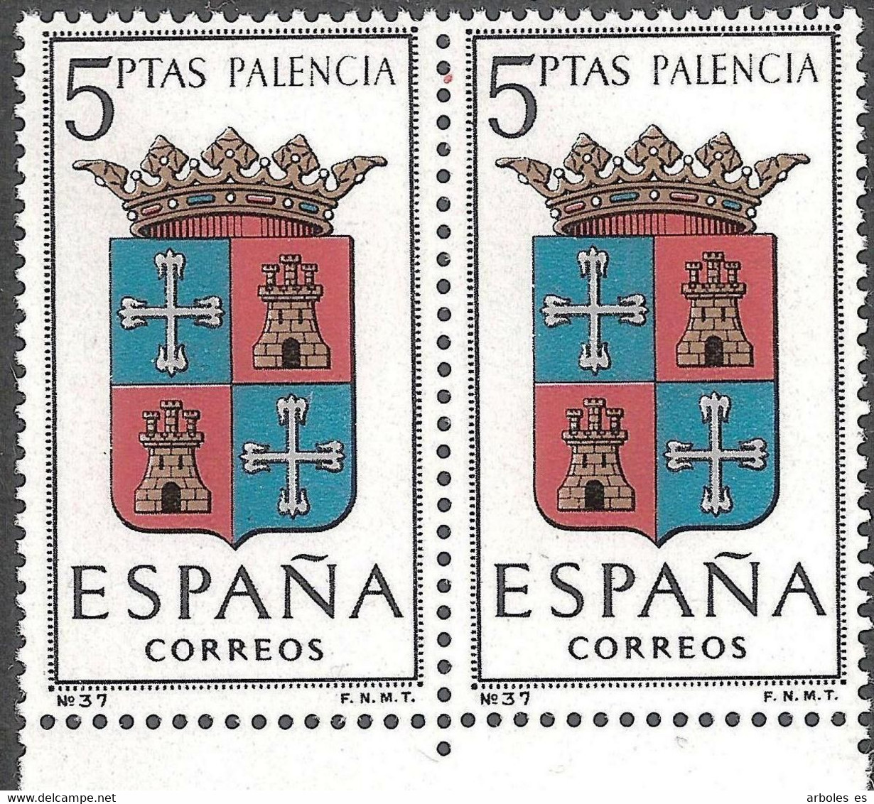 ESCUDO PROVINCIAS - AÑO 1965 - Nº EDIFIL 1631it - VARIEDAD - Variedades & Curiosidades