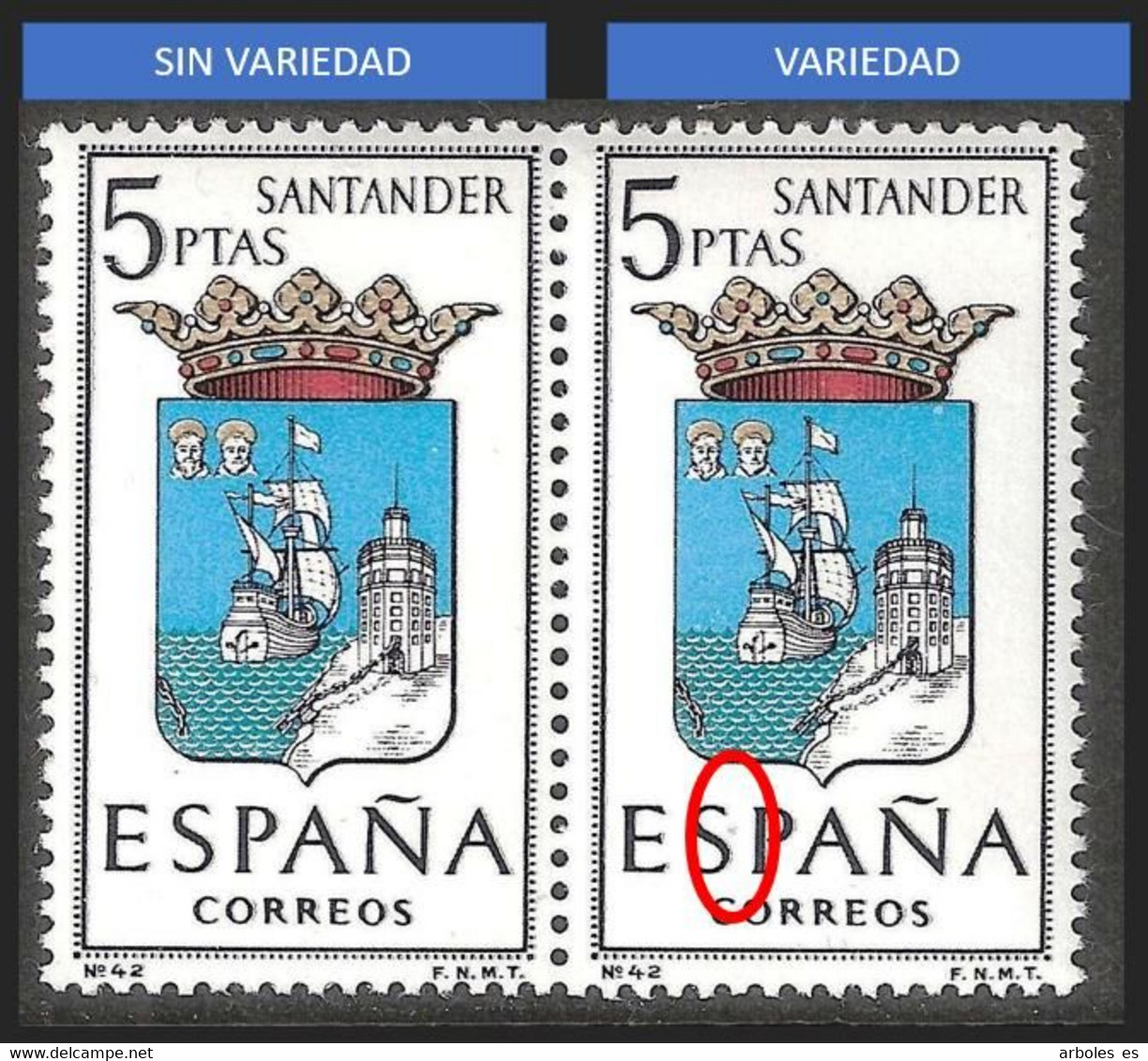 ESCUDO PROVINCIAS - AÑO 1965 - Nº EDIFIL 1636ita - VARIEDAD - Variedades & Curiosidades