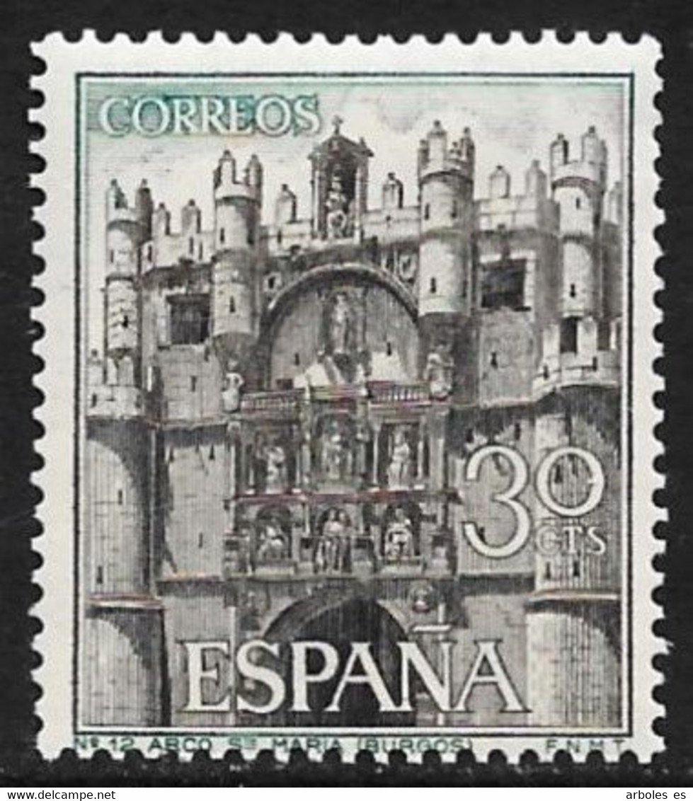 SERIE TURISTICA - AÑO 1965 - Nº EDIFIL 1644a - VARIEDAD - Variedades & Curiosidades