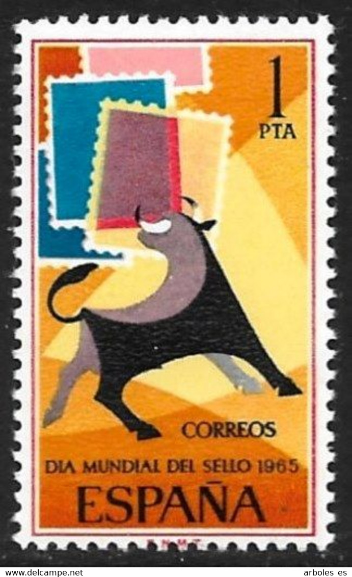 DIA MUNDIAL SELLO - AÑO 1965 - Nº EDIFIL 1668itb - VARIEDAD - Variedades & Curiosidades