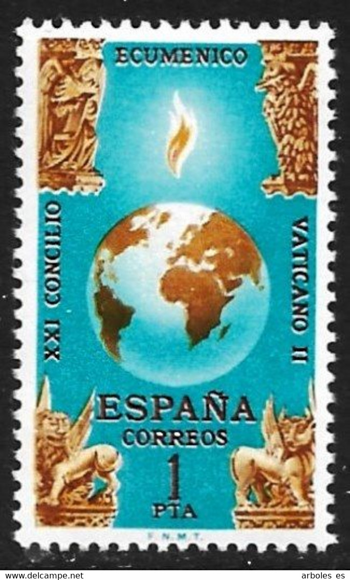 CONCILIO VATICANO - AÑO 1965 - Nº EDIFIL 1695ita - VARIEDAD - Variedades & Curiosidades