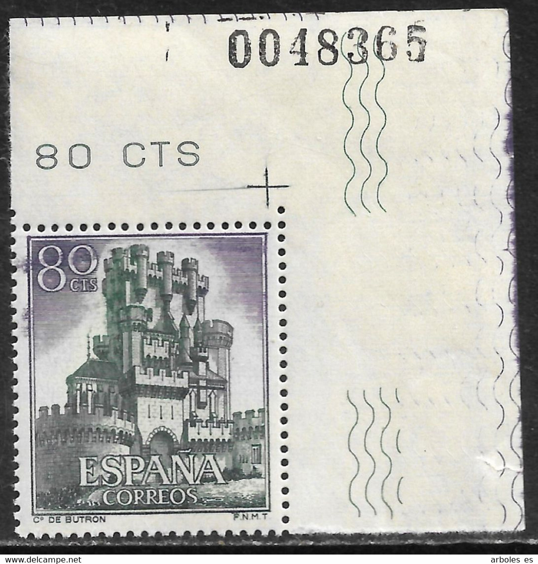 CASTILLOS ESPAÑA - AÑO 1966 - Nº EDIFIL 1743ita - VARIEDAD - Variedades & Curiosidades