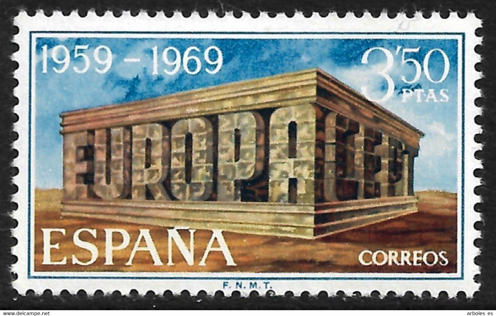 EUROPA - AÑO 1969 - Nº EDIFIL 1921ef - VARIEDAD - Variedades & Curiosidades