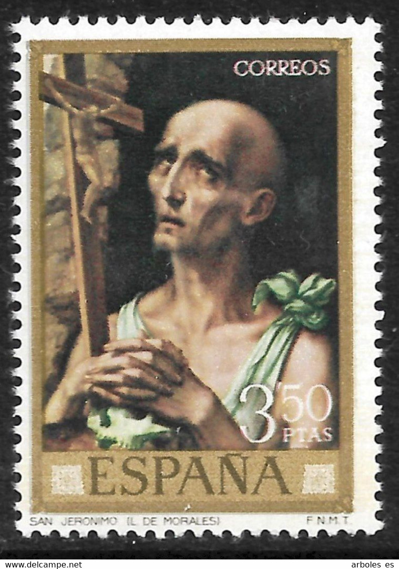 LUIS DE MORALES - AÑO 1970 - Nº EDIFIL 1968id - VARIEDAD - Variedades & Curiosidades