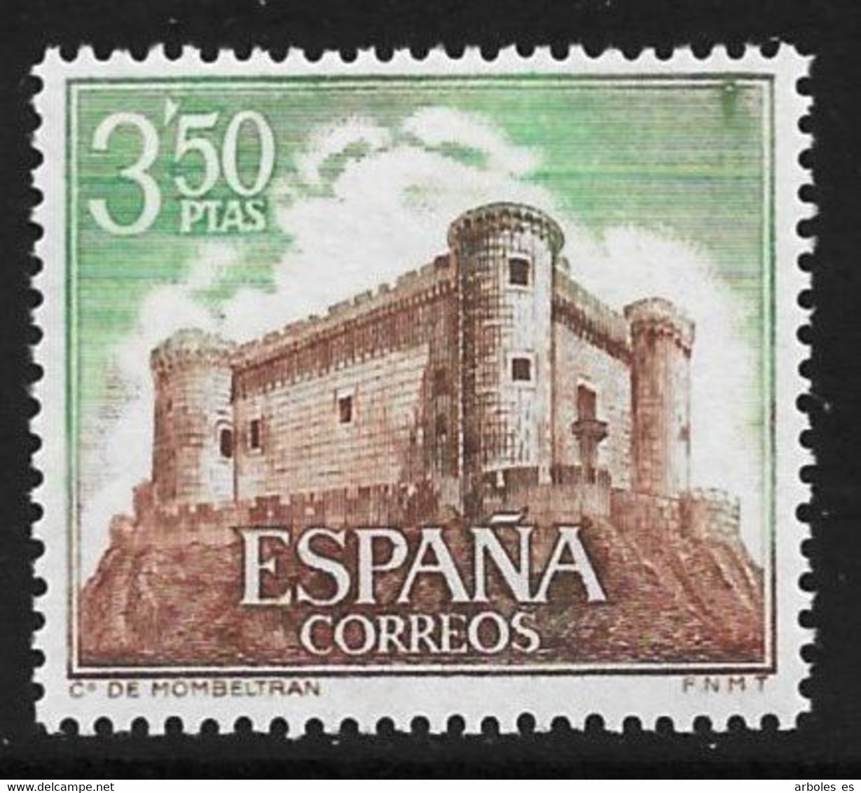 CASTILLOS ESPAÑA - AÑO 1970 - Nº EDIFIL 1979it - VARIEDAD - Variedades & Curiosidades