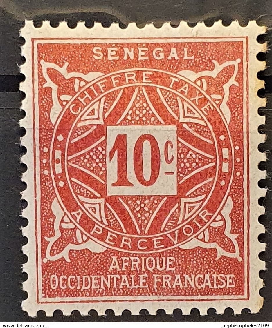 SÉNÉGAL 1915 - MLH - YT 13 - Chiffre Taxe - Unused Stamps