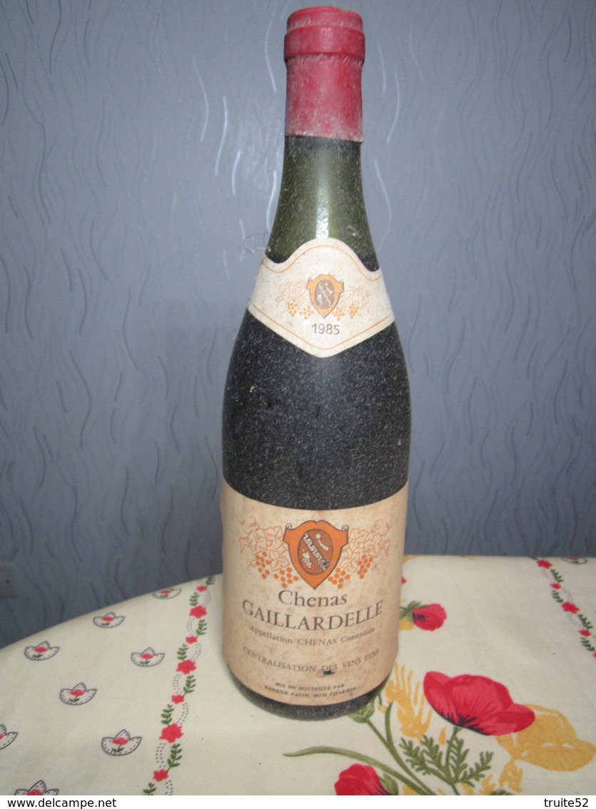 VIN 1985 CHENA GAILLARDELLE Mis En Bouteille Par BARBIER PALIN (CHARMES 88) - Vin