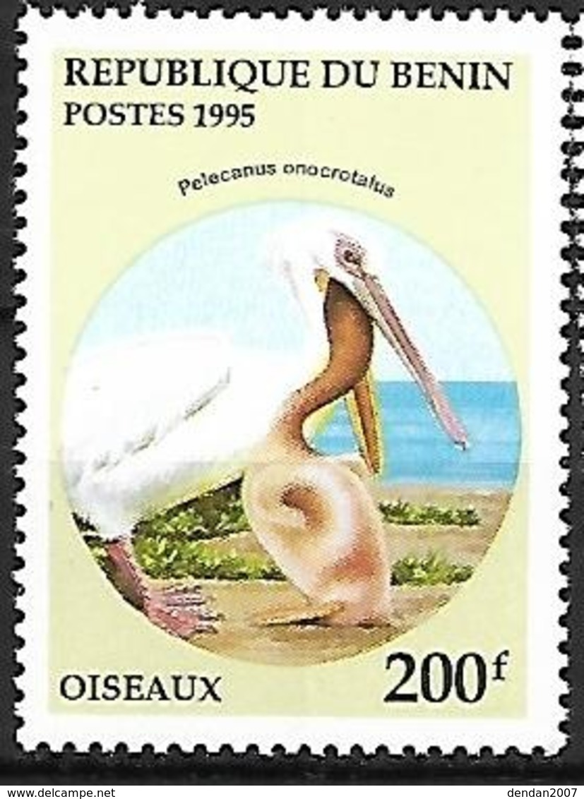 BENIN - MNH 1995 -    Great White Pelican  -  Pelecanus Onocrotalus - Pelícanos