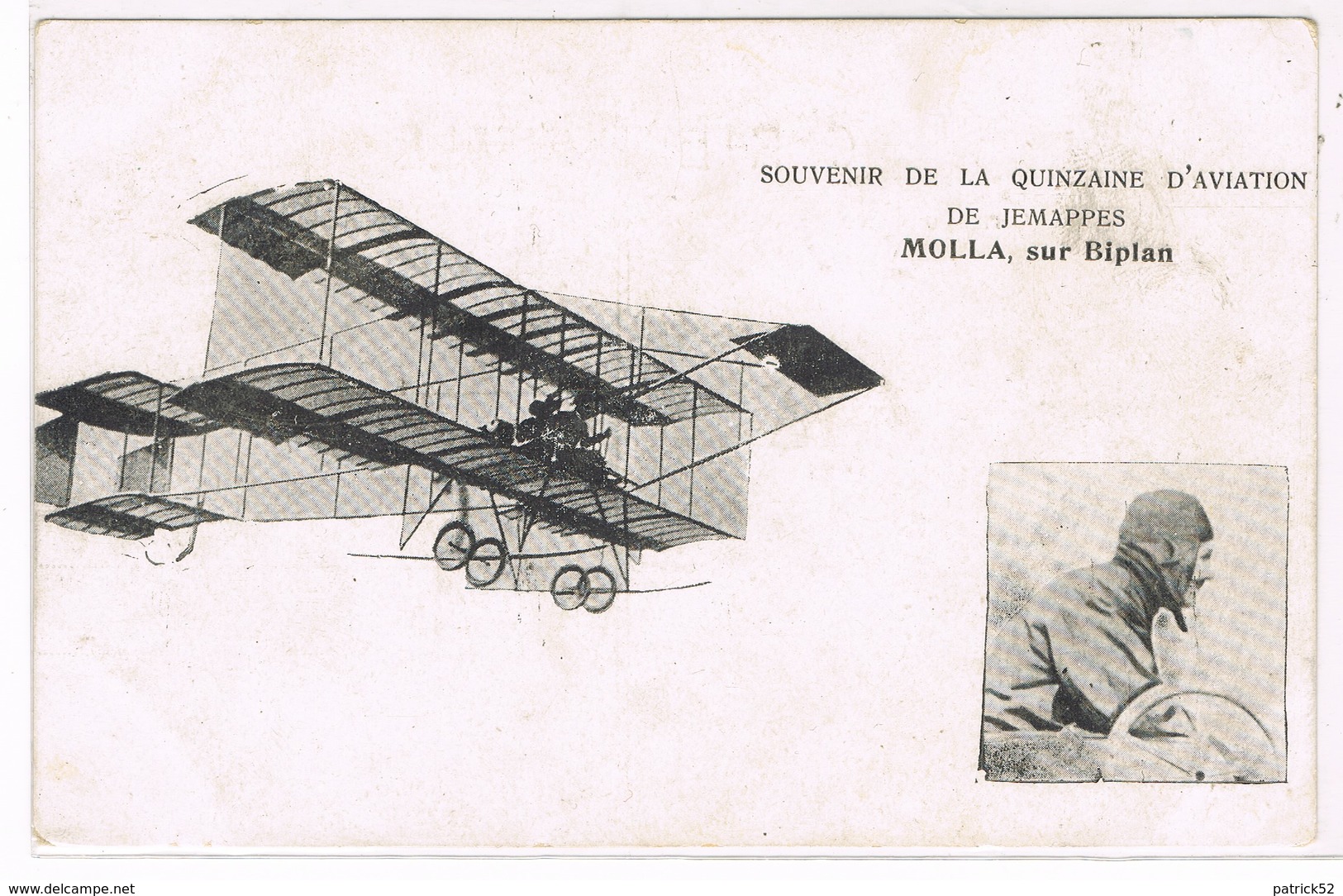 JEMAPPES Souvenir De La Quinzaine D'Aviation De - Mons