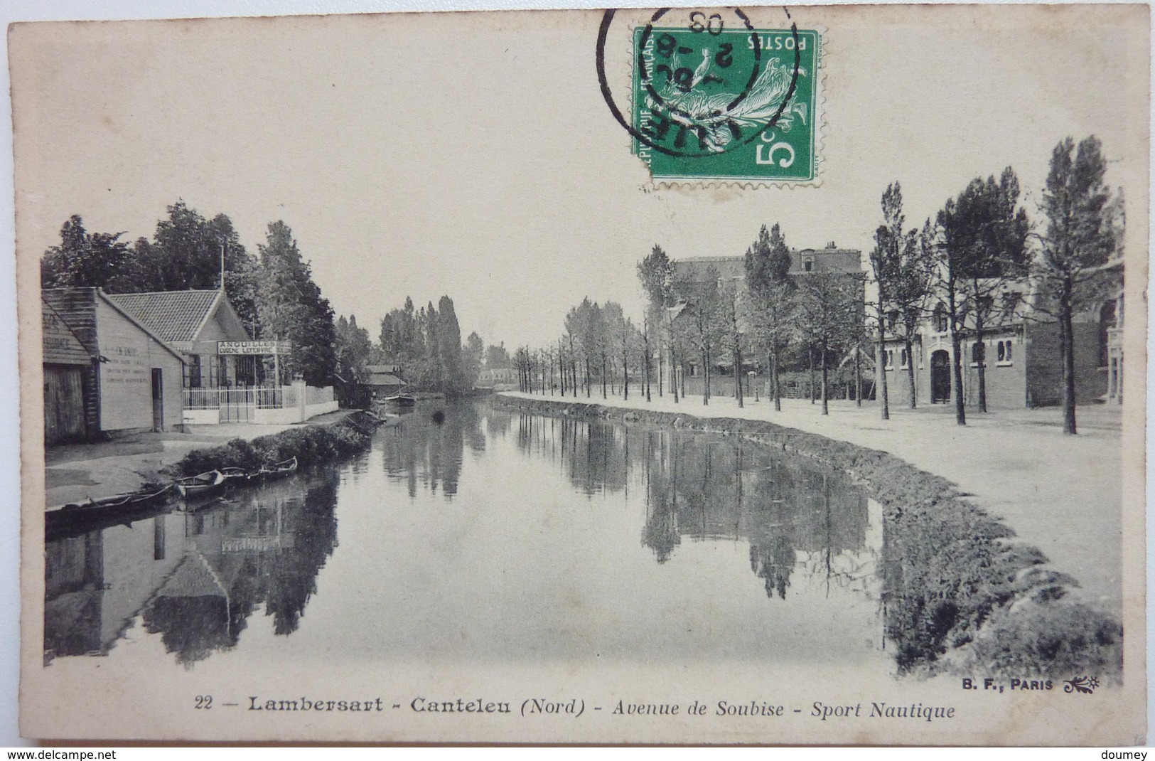 AVENUE DE SOUBISE - SPORT NAUTIQUE - LAMBERSART-CANTELEU - Lambersart