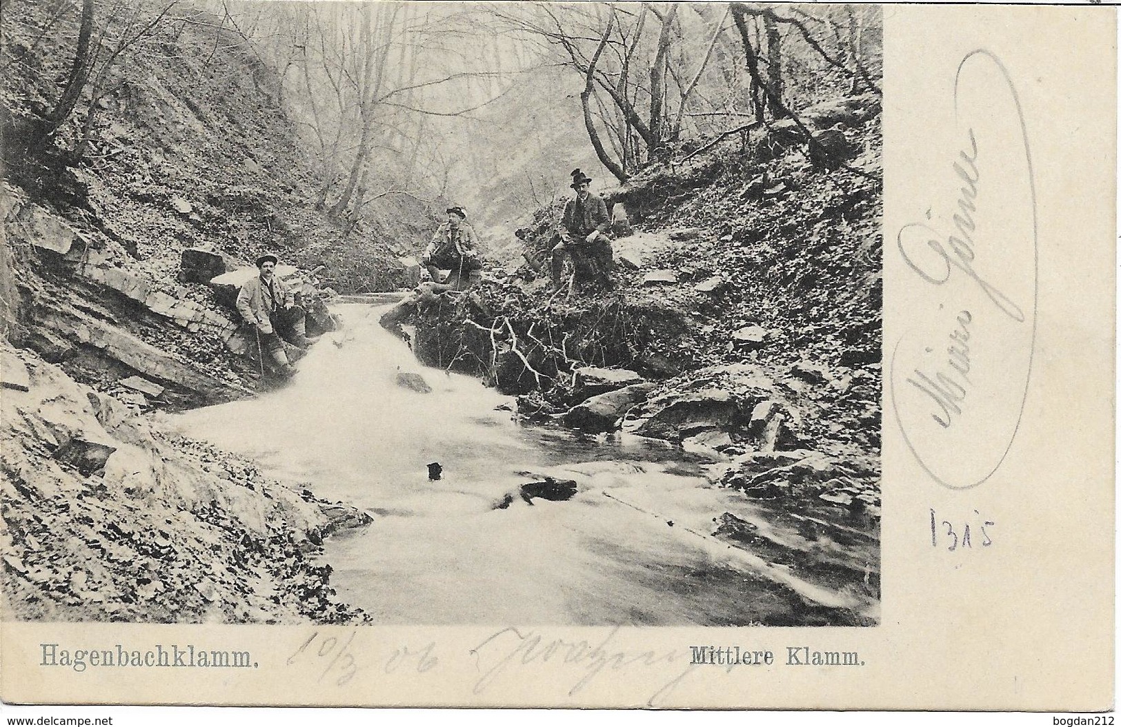 1906 - Hagenbachklamm  St.Andra-Wordern , Gute Zustand, 2 Scan - Tulln