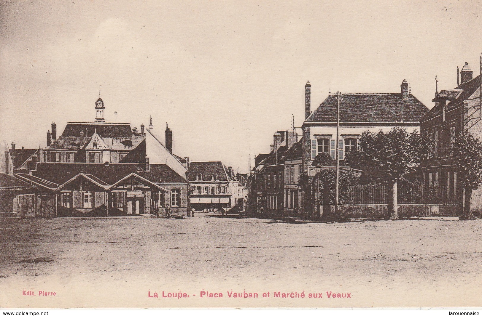28 - LA LOUPE - Place Vauban Et Marché Aux Veaux - La Loupe