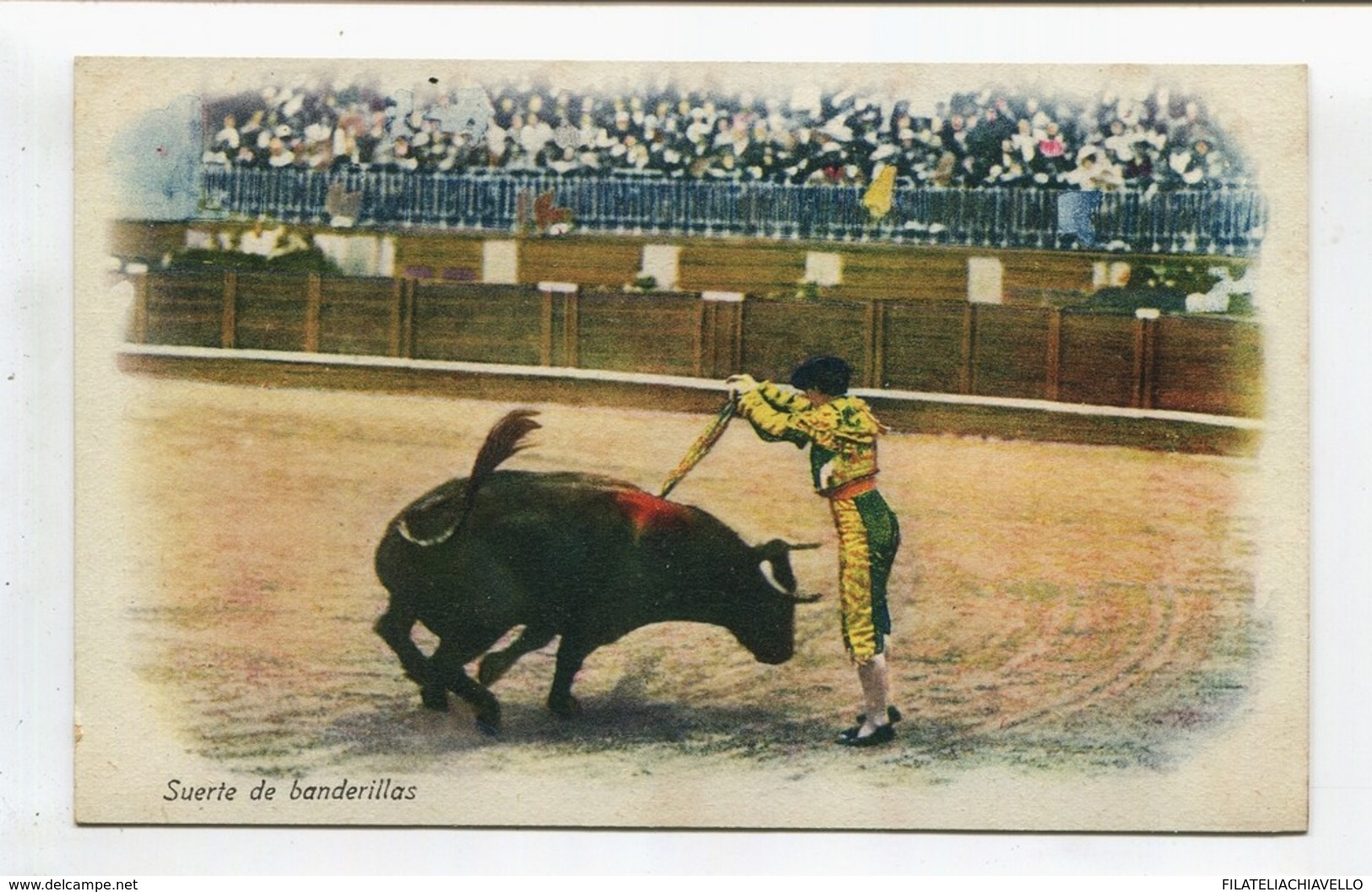 CORRIDA DE TODOS BARCELONA CATALUÑA ESPAÑA ANTIGUA TARJETA POSTAL SPAIN POSTCARD 120619 - Barcelona