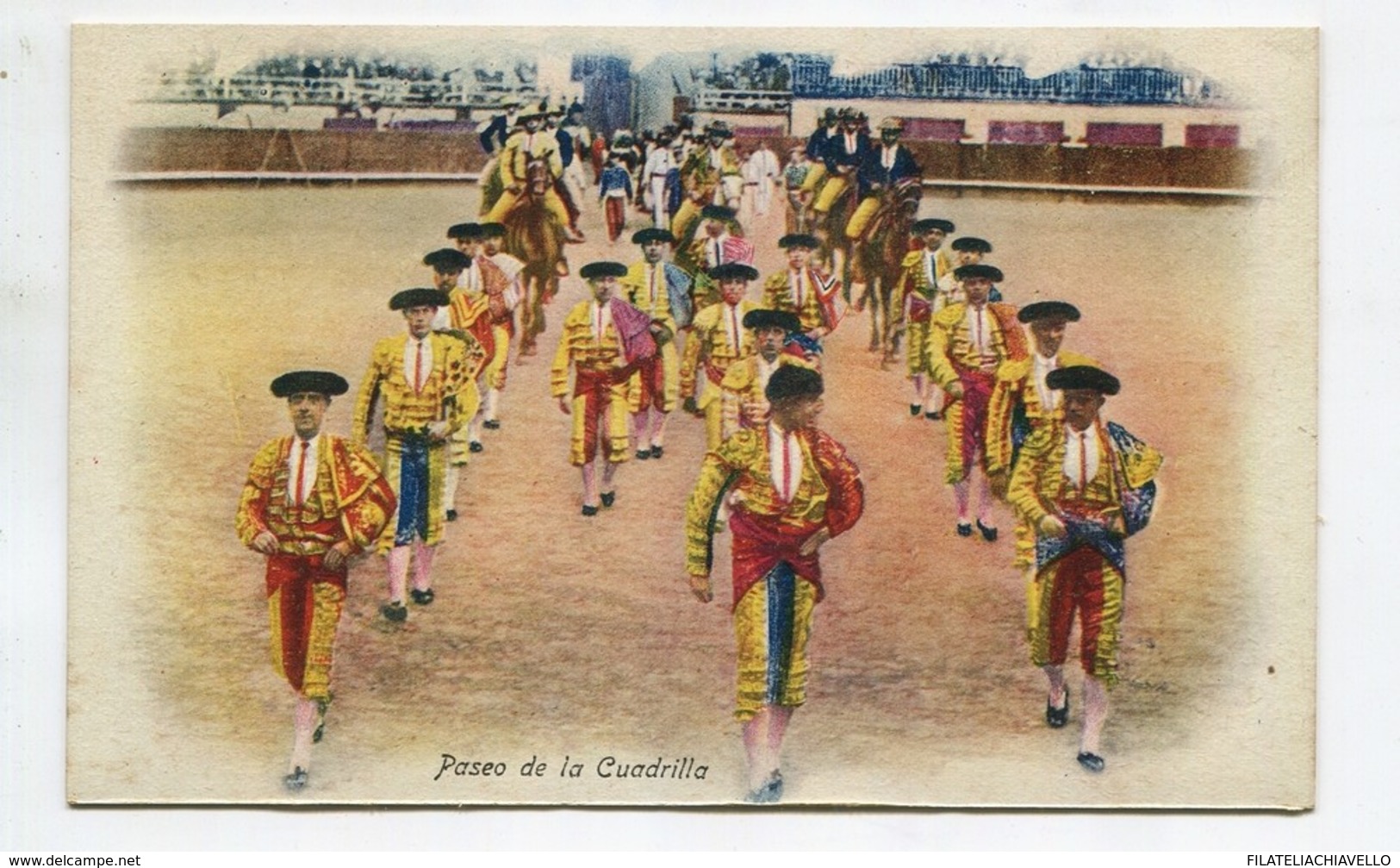 CORRIDA DE TODOS BARCELONA CATALUÑA ESPAÑA ANTIGUA TARJETA POSTAL SPAIN POSTCARD 120619 - Barcelona