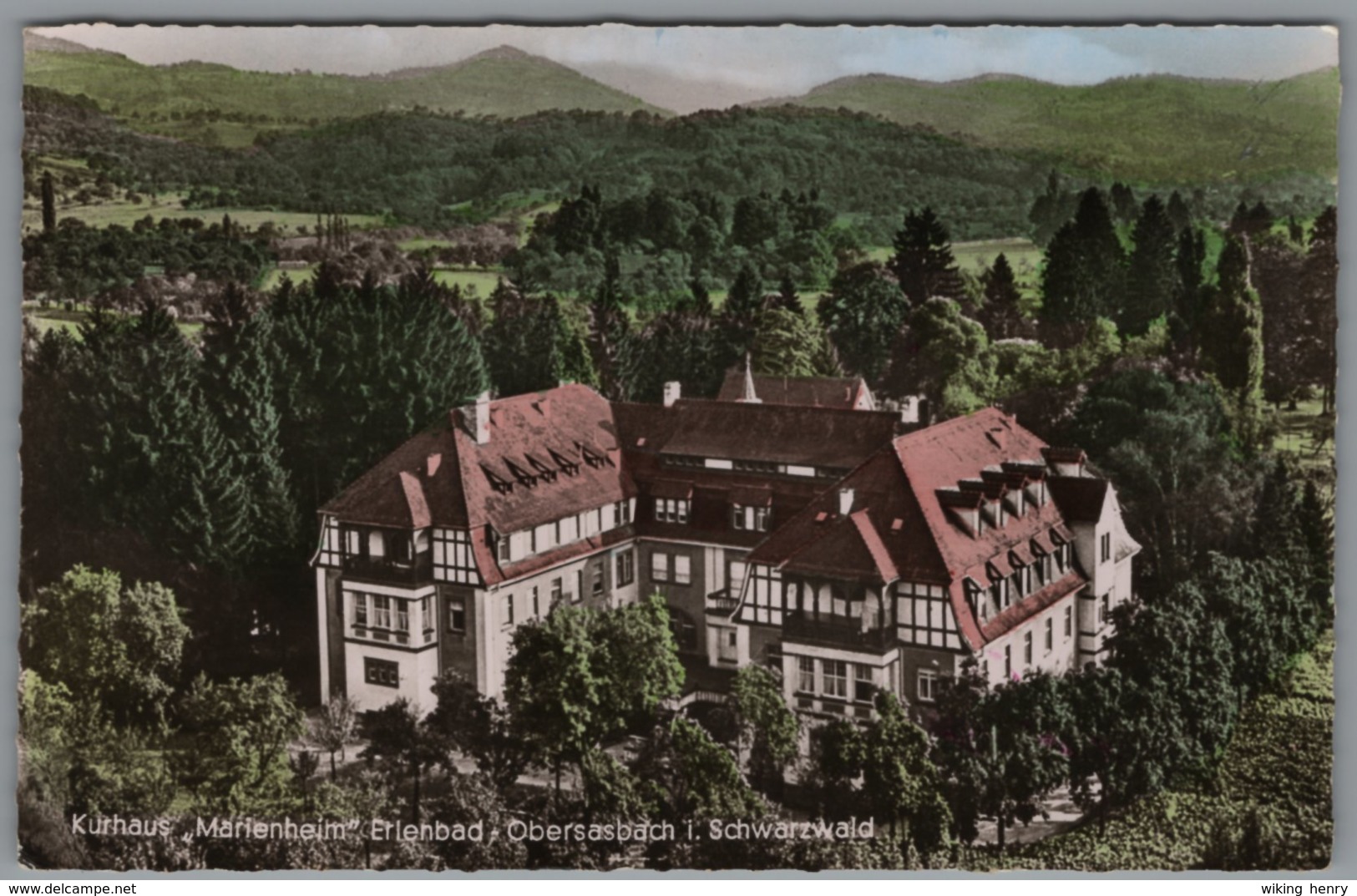 Sasbach Obersasbach - Kurhaus Marienheim Erlenbad - Sasbach