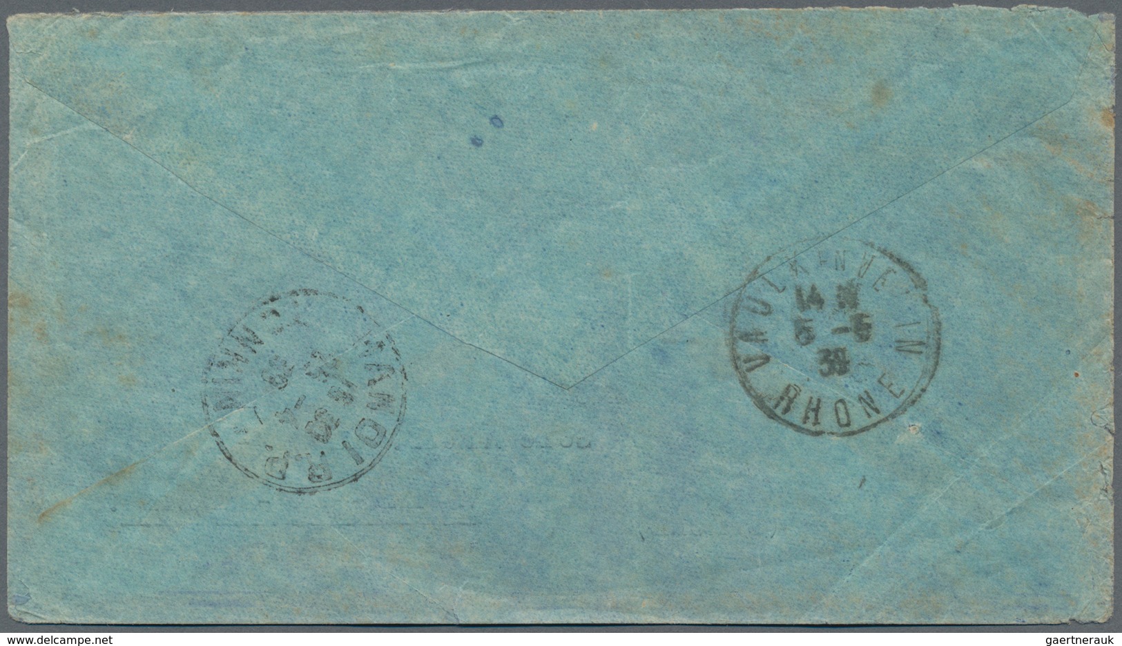 Französisch-Indochina - P.O. Südchina - Kouang-Tcheou: 1937, 1/5 C. (pair), 4/5 C. (pair), 10 C., 25 - Other & Unclassified